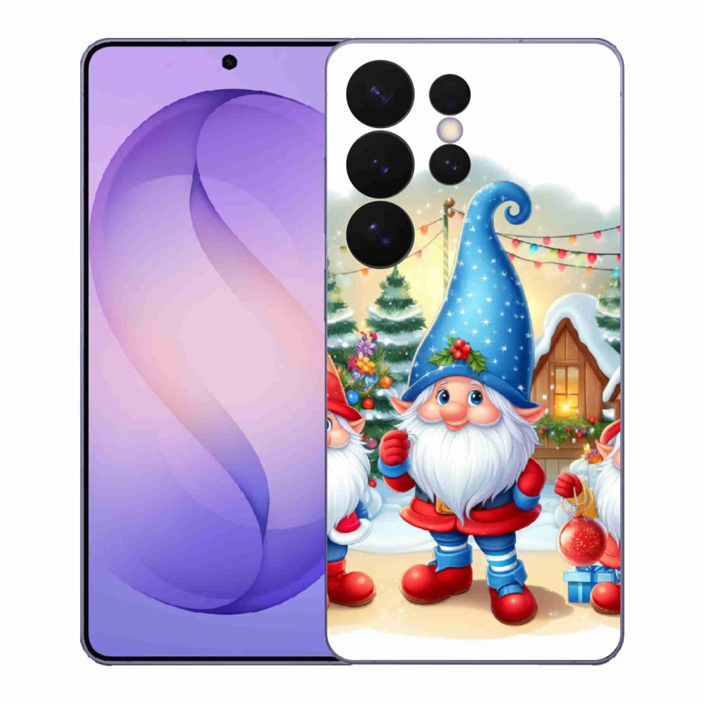 Gelový kryt mmCase na Samsung Galaxy S26 Ultra - vánoční skřítci