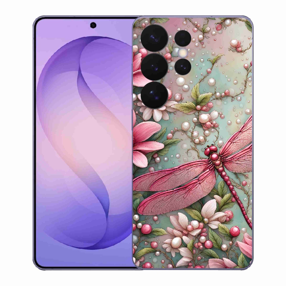 Gelový kryt mmCase na Samsung Galaxy S26 Ultra - vážka