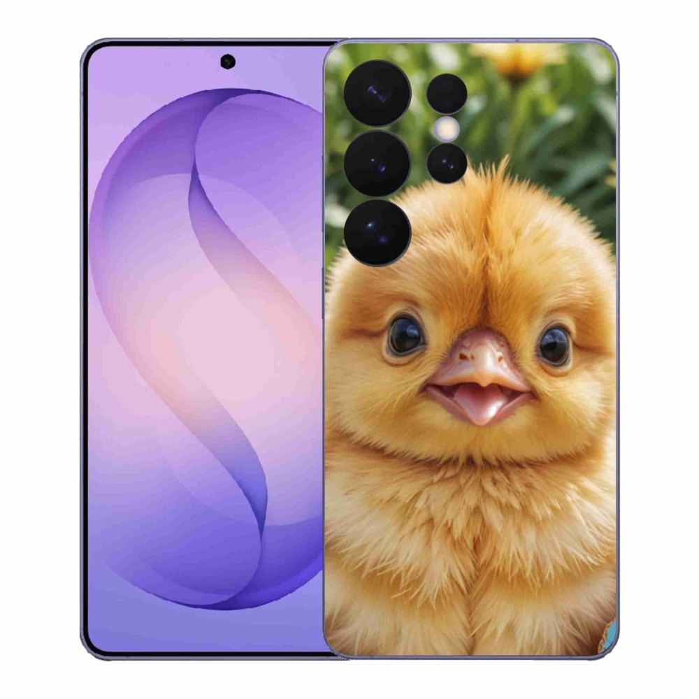 Gelový kryt mmCase na Samsung Galaxy S26 Ultra - veselé kuřátko