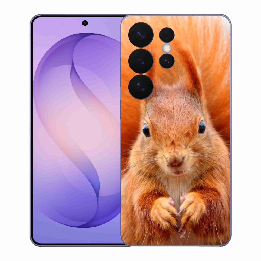 Gelový kryt mmCase na Samsung Galaxy S26 Ultra - veverka