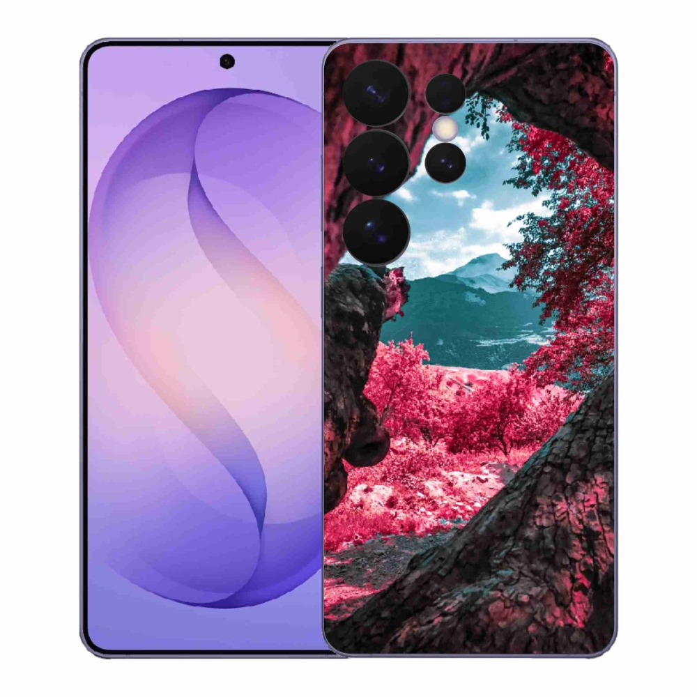 Gelový kryt mmCase na Samsung Galaxy S26 Ultra - výhled na hory