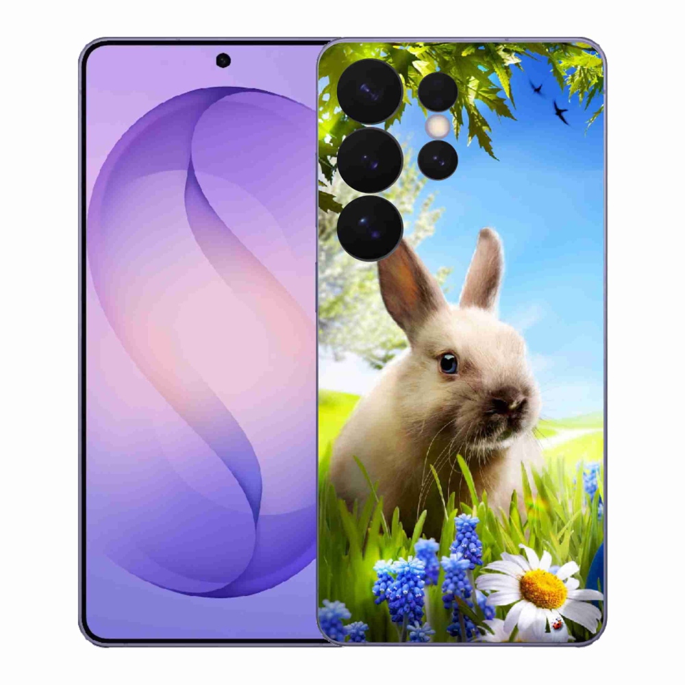 Gelový kryt mmCase na Samsung Galaxy S26 Ultra - zajíček