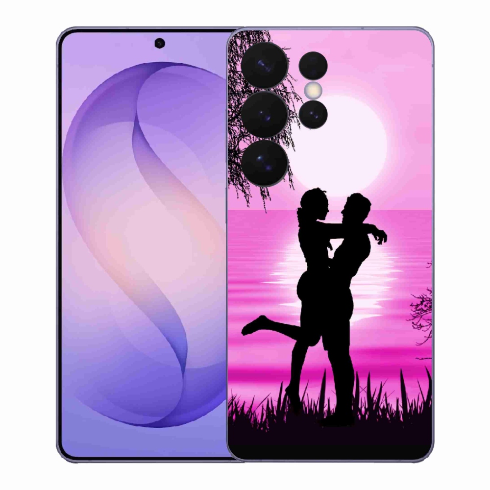 Gelový kryt mmCase na Samsung Galaxy S26 Ultra - západ slunce