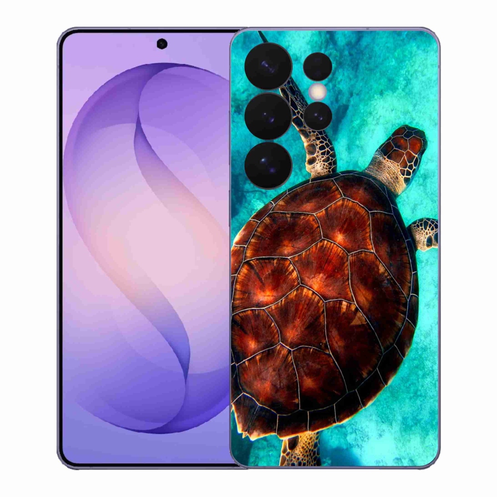 Gelový kryt mmCase na Samsung Galaxy S26 Ultra - želva