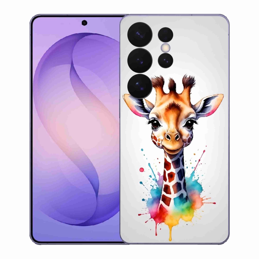 Gelový kryt mmCase na Samsung Galaxy S26 Ultra - žirafa 1