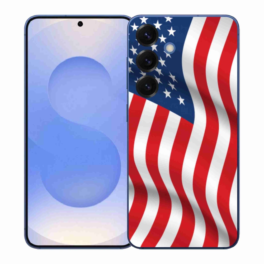 Gelový kryt mmCase na Samsung Galaxy S26+ - USA vlajka