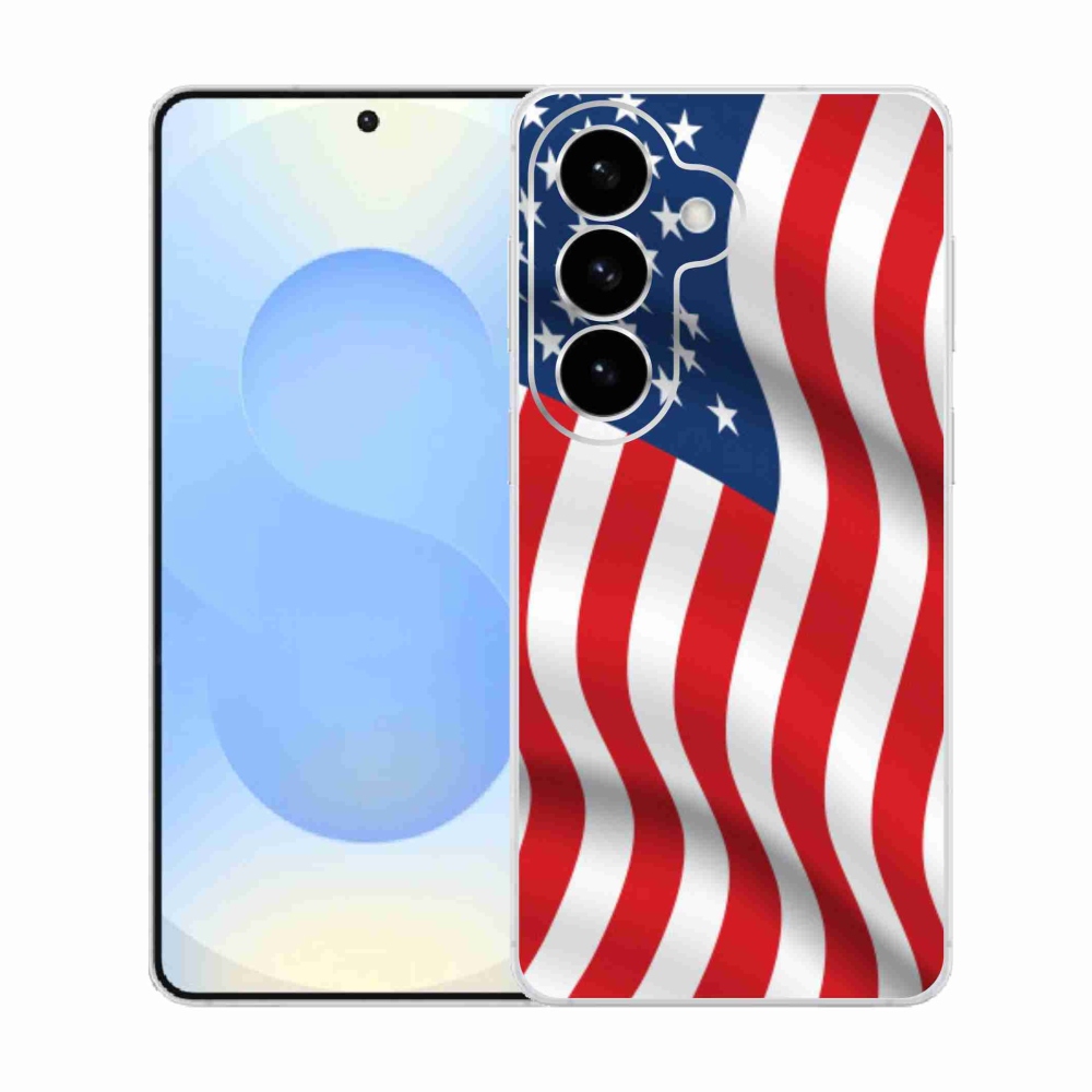 Gelový kryt mmCase na Samsung Galaxy S26  - USA vlajka