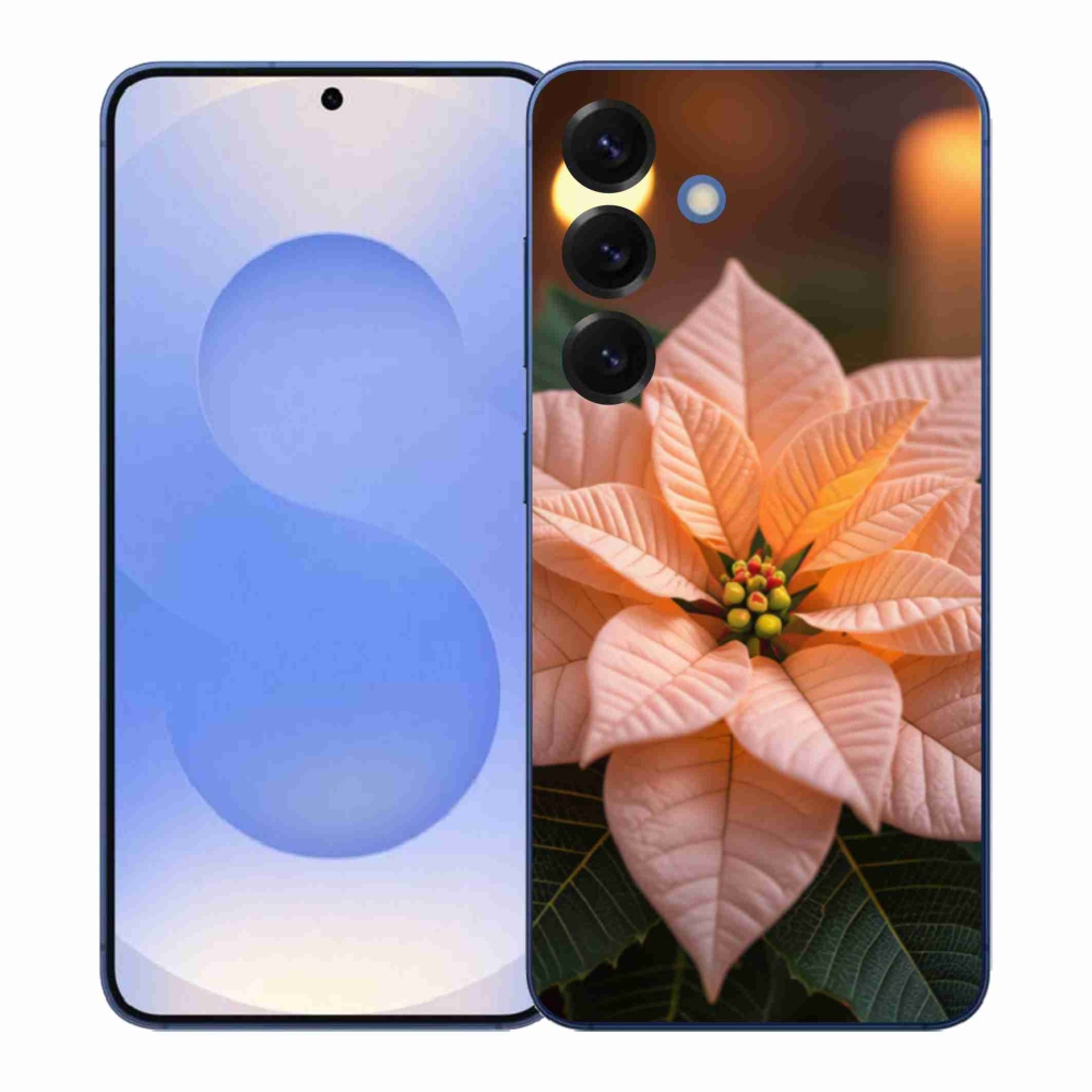 Gelový kryt mmCase na Samsung Galaxy S26+ - vánoční hvězda