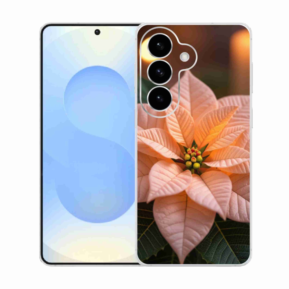 Gelový kryt mmCase na Samsung Galaxy S26  - vánoční hvězda