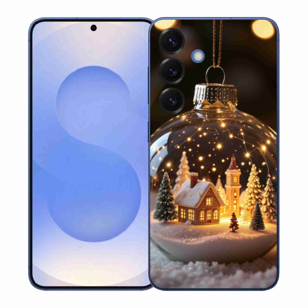 Gelový kryt mmCase na Samsung Galaxy S26+ - vánoční koule 3