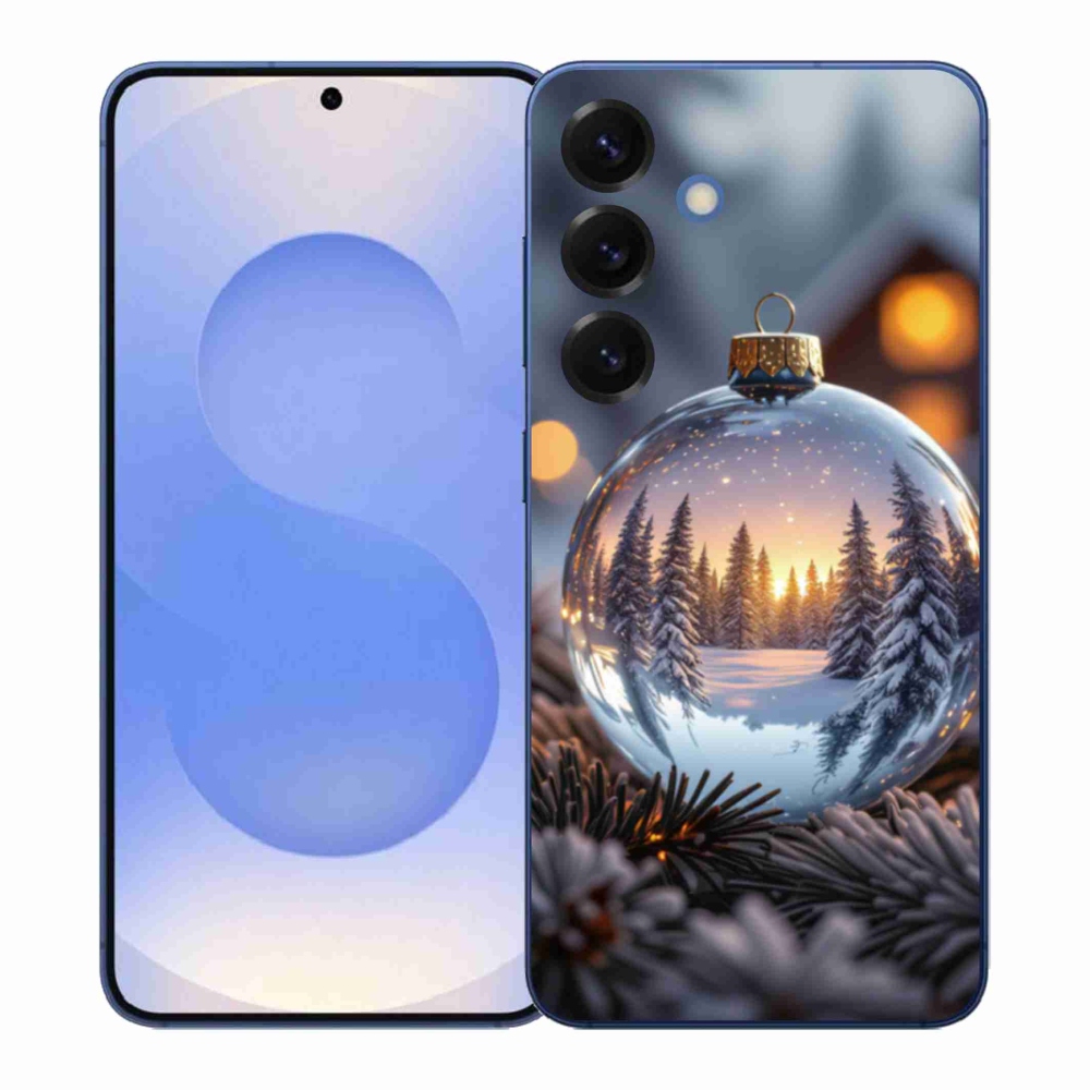 Gelový kryt mmCase na Samsung Galaxy S26+ - vánoční ozdoba