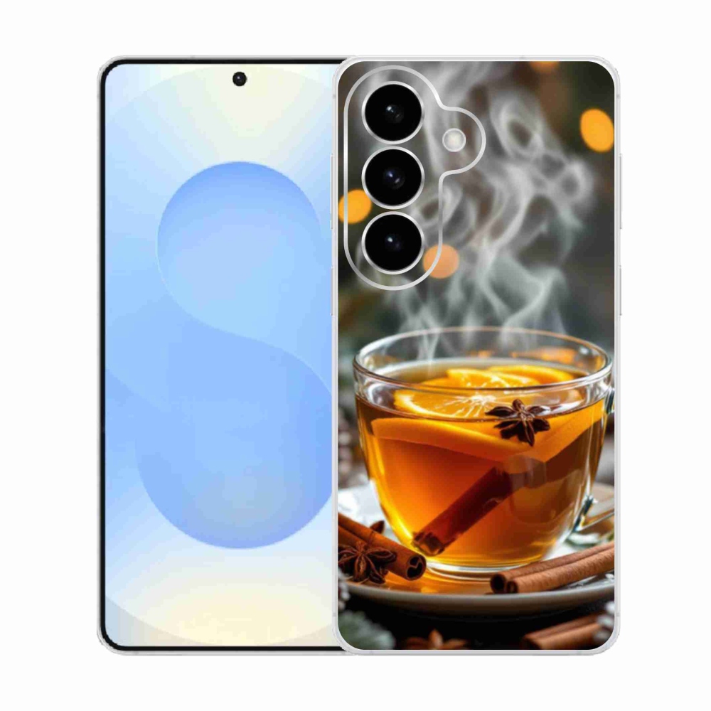 Gelový kryt mmCase na Samsung Galaxy S26  - vánoční punč