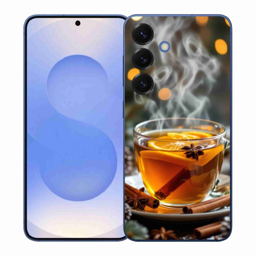 Gelový kryt mmCase na Samsung Galaxy S26+ - vánoční punč