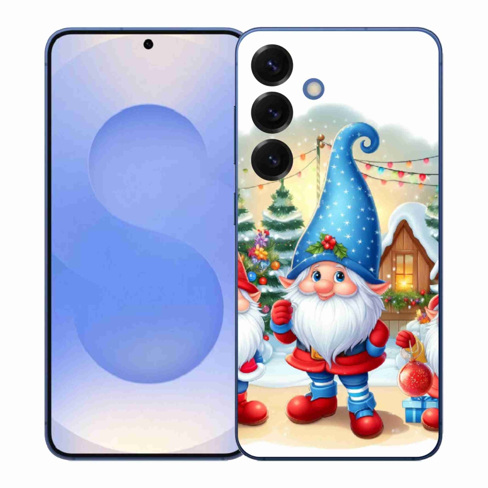 Gelový kryt mmCase na Samsung Galaxy S26+ - vánoční skřítci