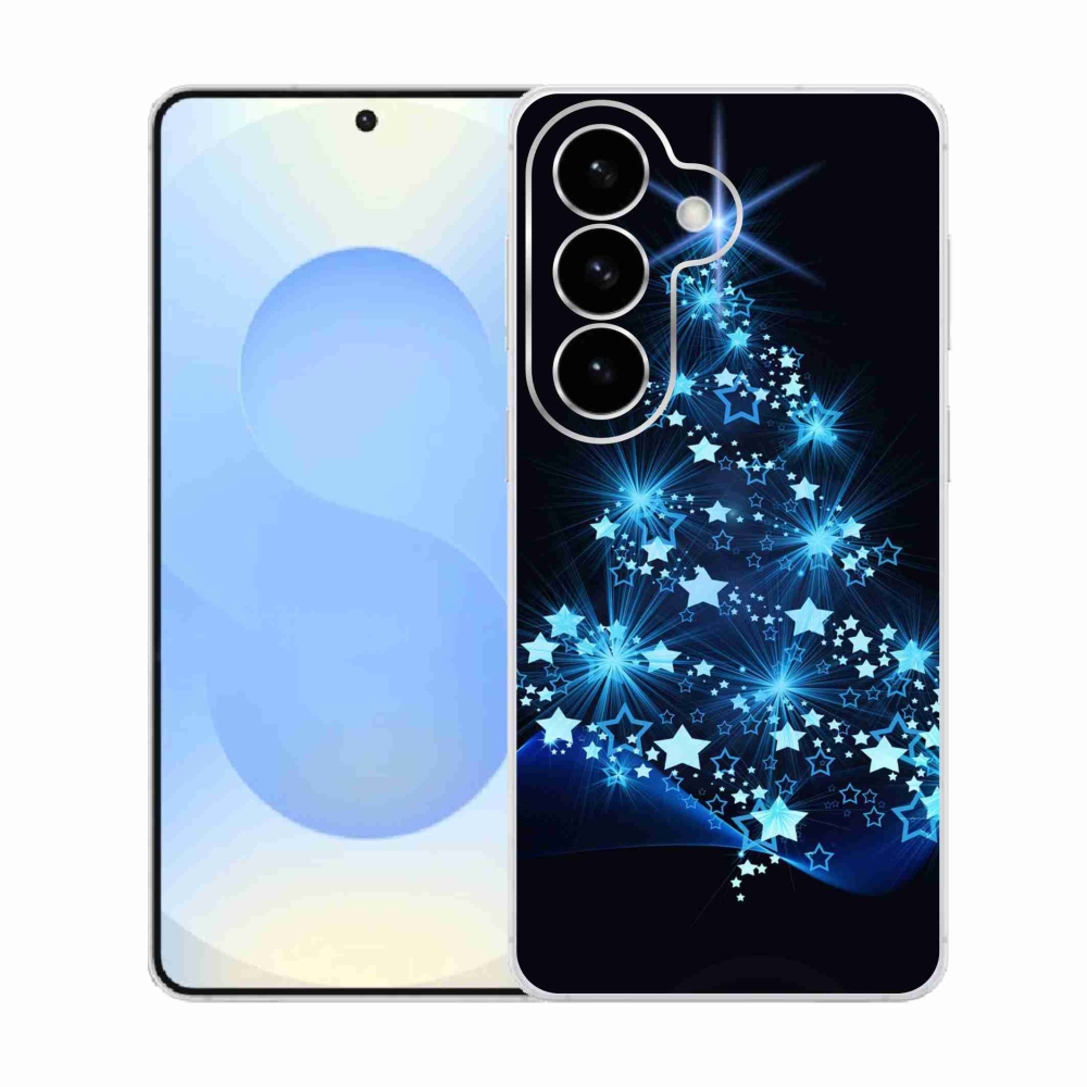 Gelový kryt mmCase na Samsung Galaxy S26  - vánoční stromek