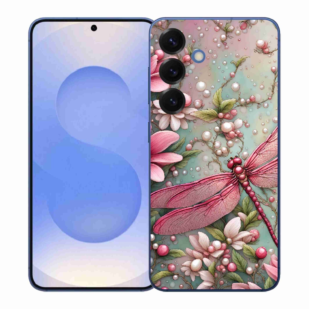 Gelový kryt mmCase na Samsung Galaxy S26+ - vážka