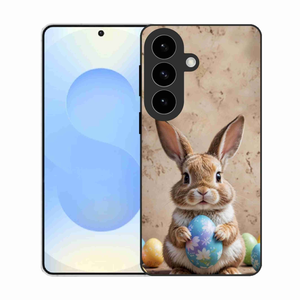 Gelový kryt mmCase na Samsung Galaxy S26 - velikonoční králíček