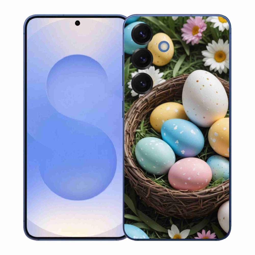 Gelový kryt mmCase na Samsung Galaxy S26+ - velikonoční vajíčka 2