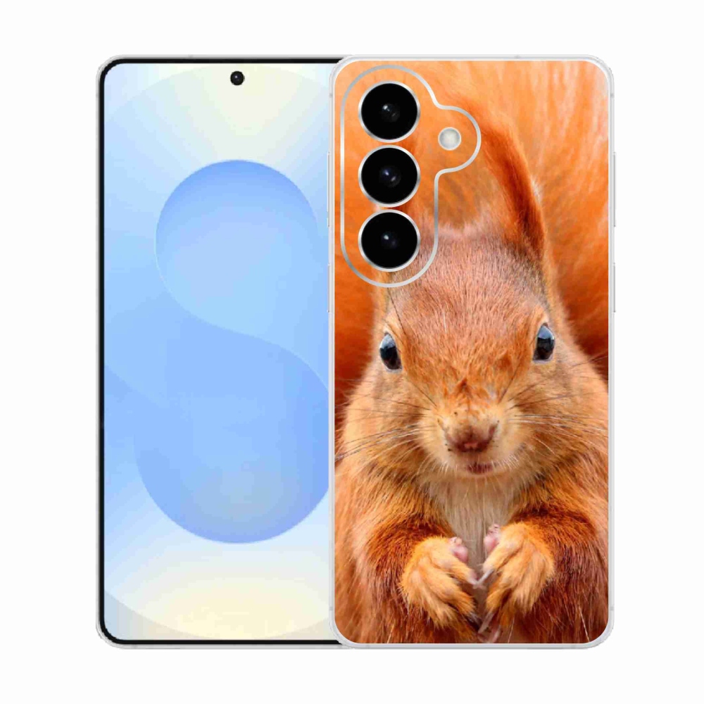 Gelový kryt mmCase na Samsung Galaxy S26  - veverka