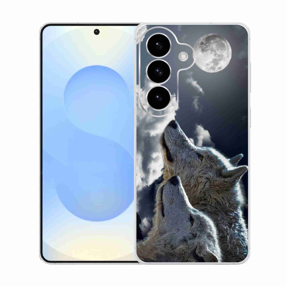 Gelový kryt mmCase na Samsung Galaxy S26  - vlci