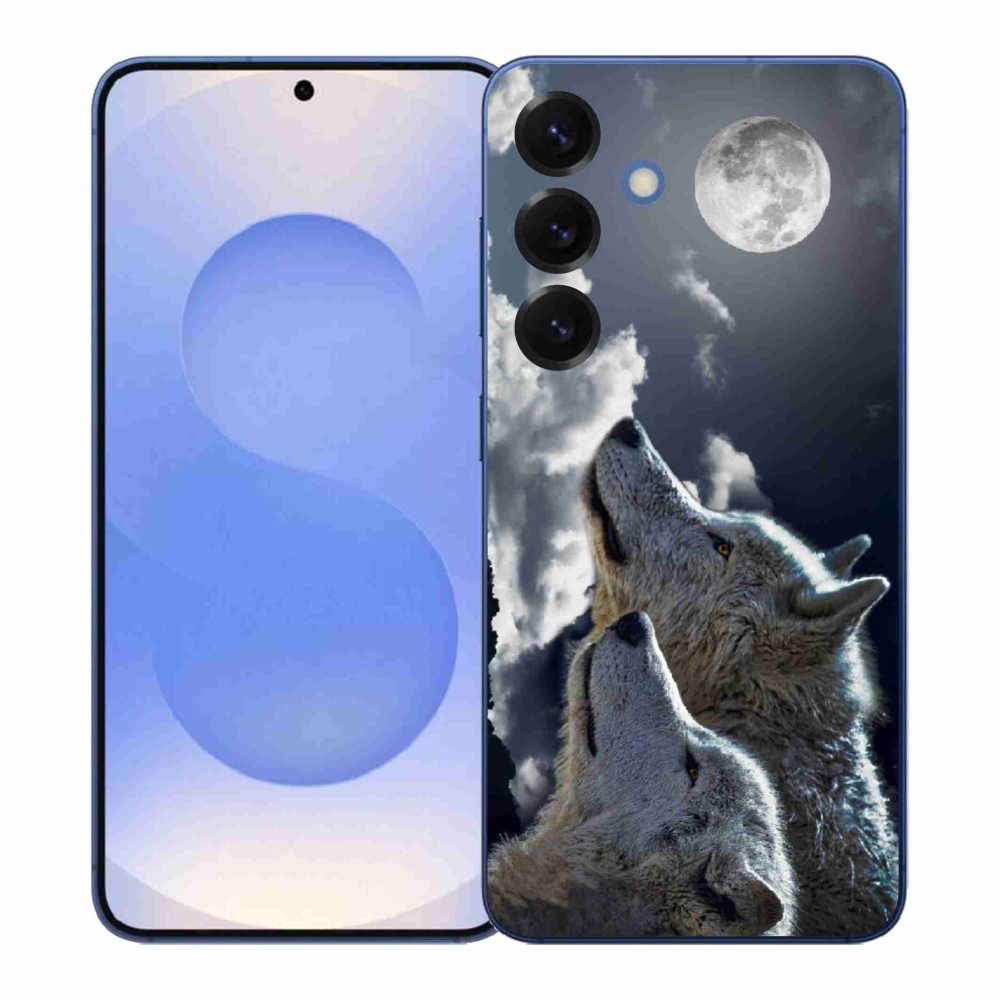 Gelový kryt mmCase na Samsung Galaxy S26+ - vlci