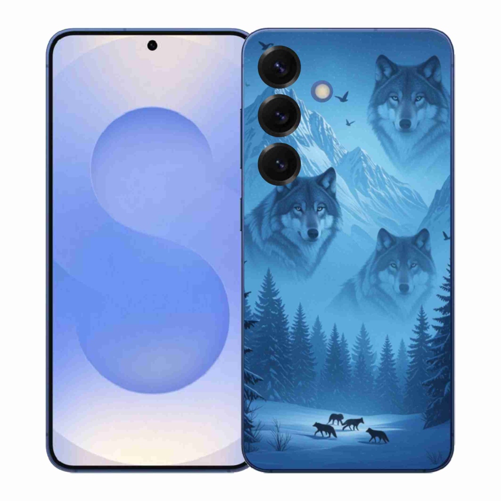 Gelový kryt mmCase na Samsung Galaxy S26+ - vlčí smečka