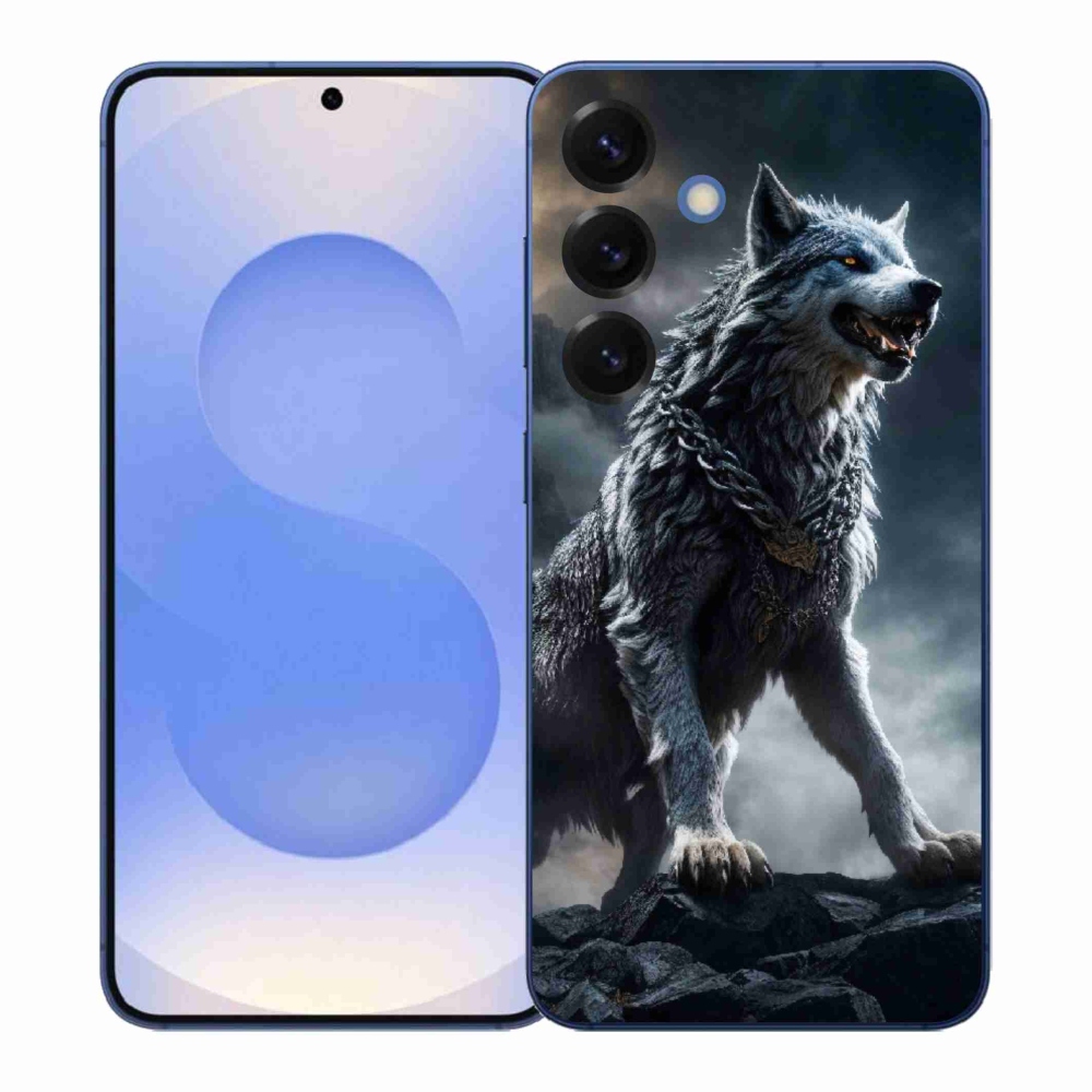 Gelový kryt mmCase na Samsung Galaxy S26+ - vlk 1