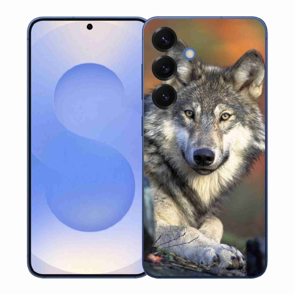 Gelový kryt mmCase na Samsung Galaxy S26+ - vlk