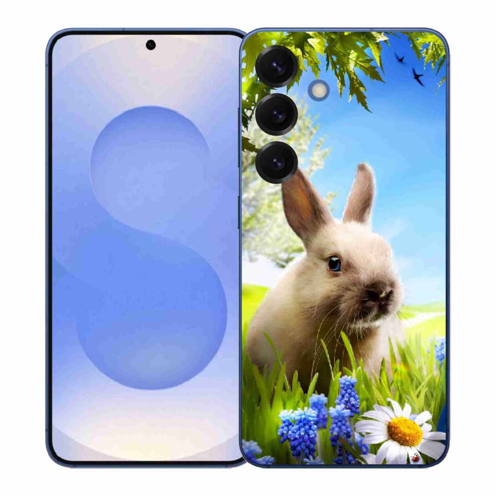 Gelový kryt mmCase na Samsung Galaxy S26+ - zajíček