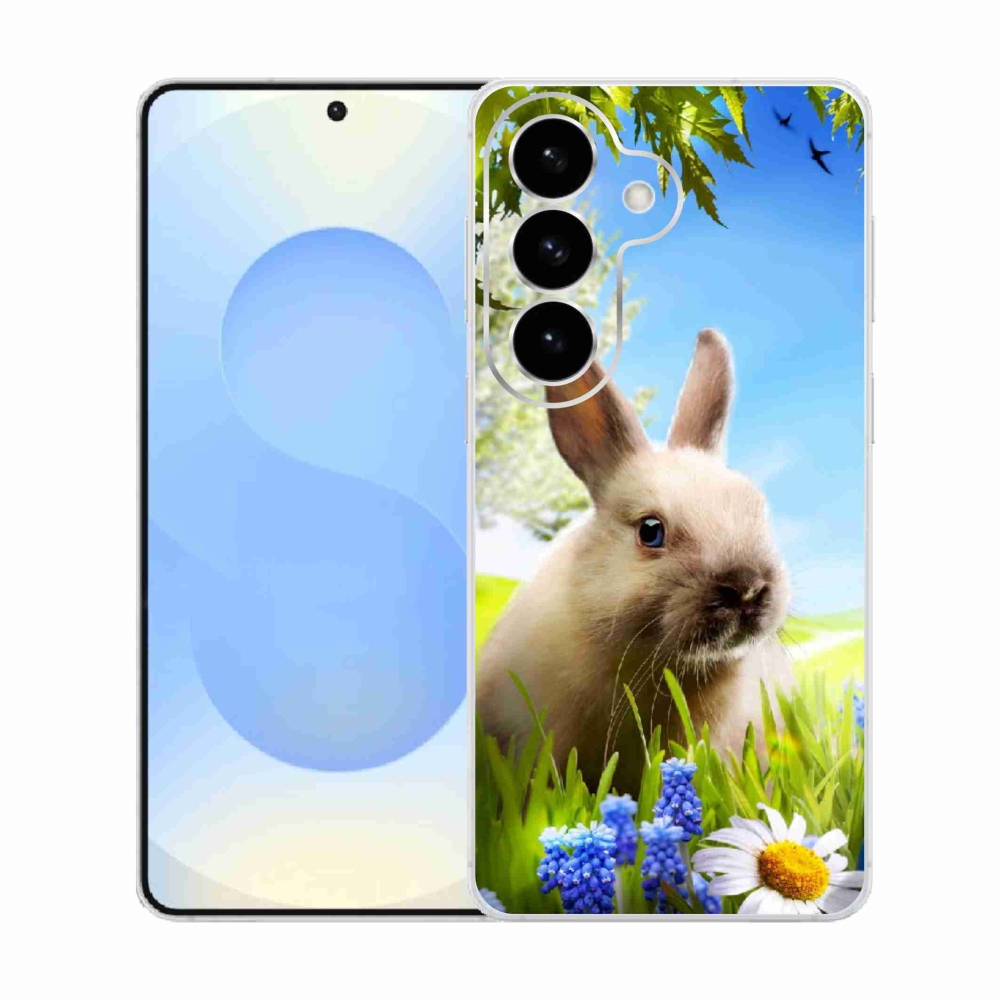 Gelový kryt mmCase na Samsung Galaxy S26  - zajíček