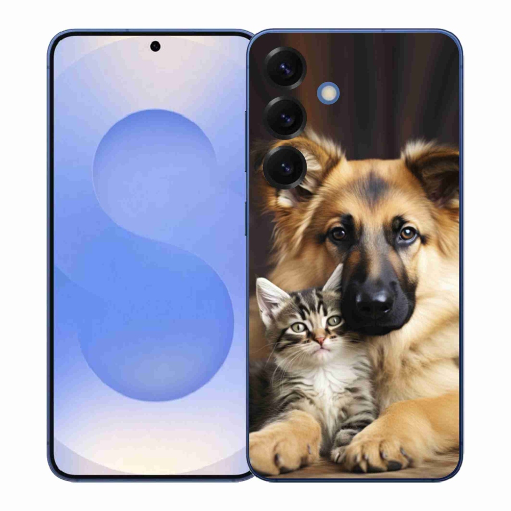 Gelový kryt mmCase na Samsung Galaxy S26+ - zvířecí přátelství