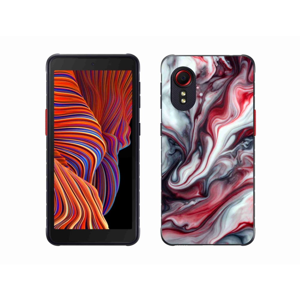 Gelový kryt mmCase na Samsung Galaxy Xcover 5 - abstraktní motiv 37