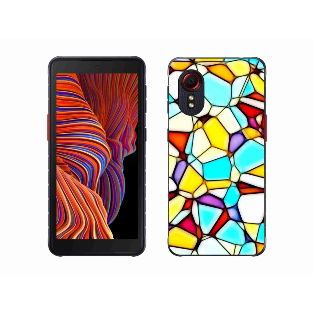Gelový kryt mmCase na Samsung Galaxy Xcover 5 - abstraktní motiv 40