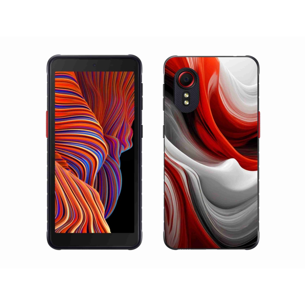 Gelový kryt mmCase na Samsung Galaxy Xcover 5 - abstraktní motiv 47