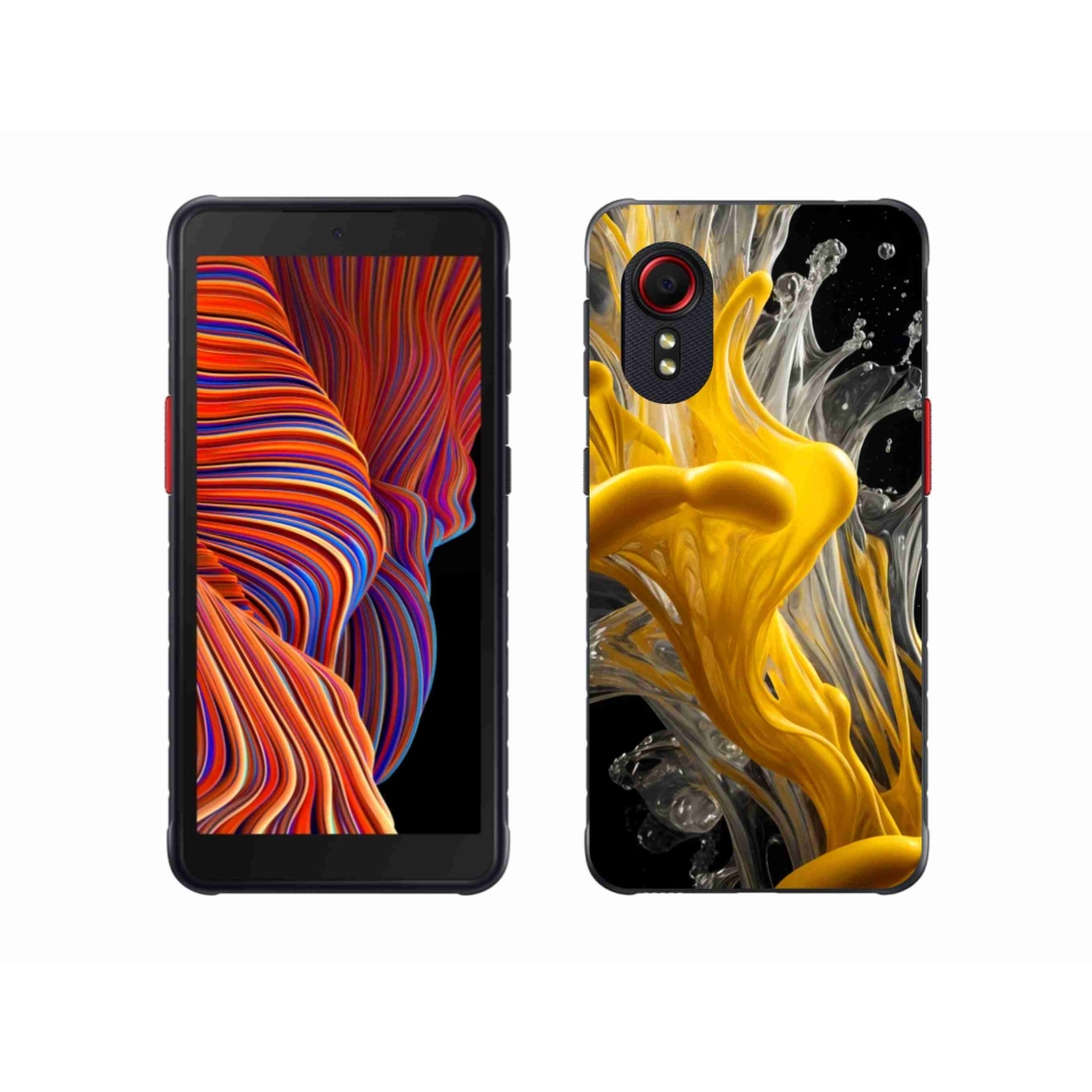 Gelový kryt mmCase na Samsung Galaxy Xcover 5 - abstraktní motiv 48