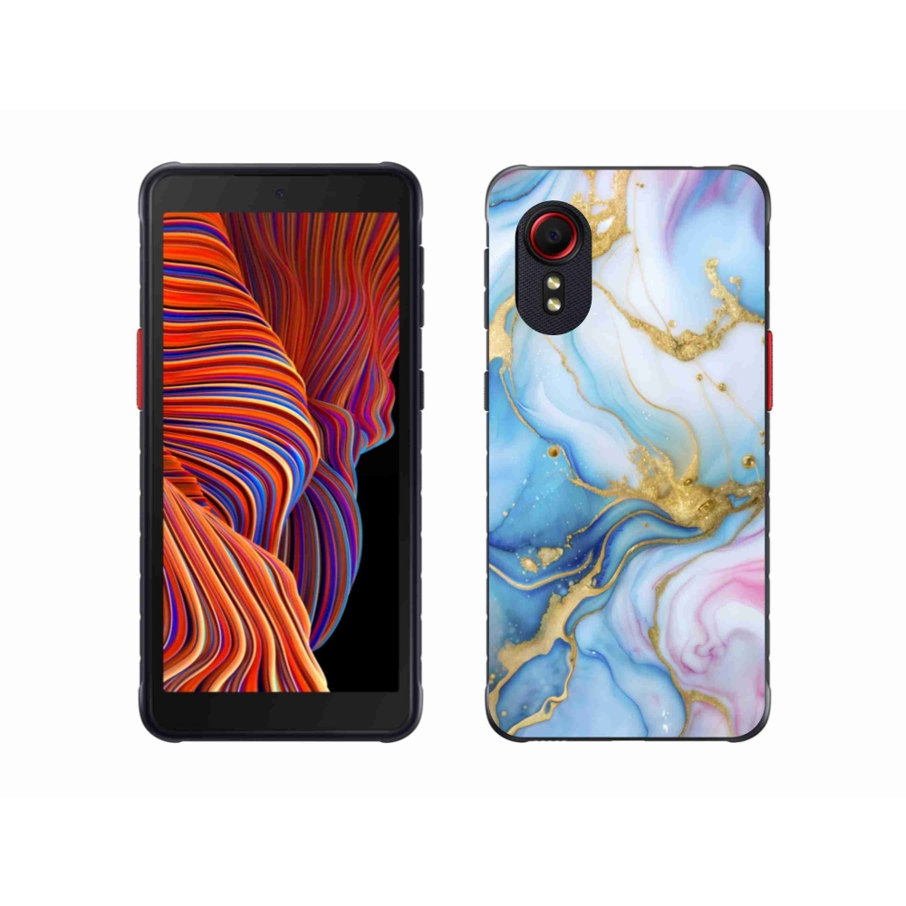 Gelový kryt mmCase na Samsung Galaxy Xcover 5 - abstraktní motiv 61
