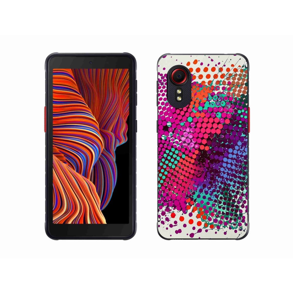 Gelový kryt mmCase na Samsung Galaxy Xcover 5 - abstraktní motiv 65