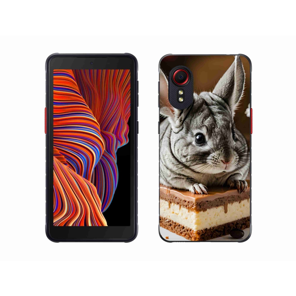 Gelový kryt mmCase na Samsung Galaxy Xcover 5 - činčila