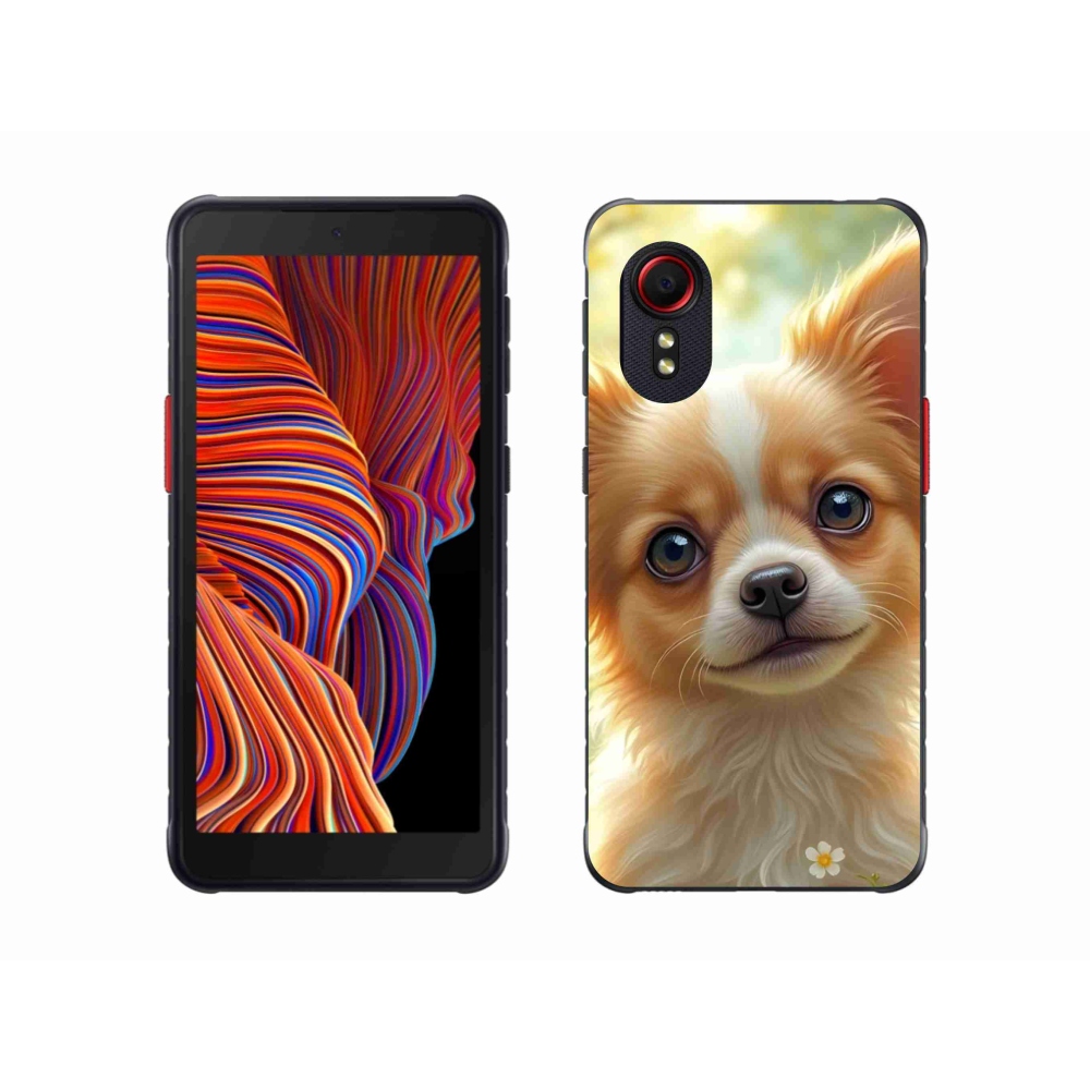 Gelový kryt mmCase na Samsung Galaxy Xcover 5 - čivava 5
