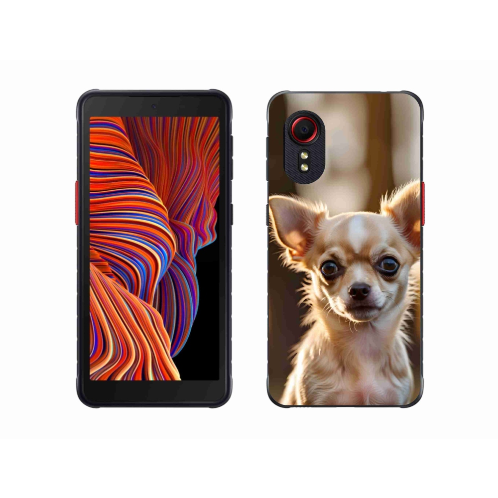Gelový kryt mmCase na Samsung Galaxy Xcover 5 - čivava 6