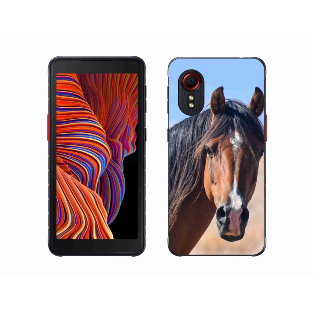 Gelový kryt mmCase na Samsung Galaxy Xcover 5 - klidný kůň