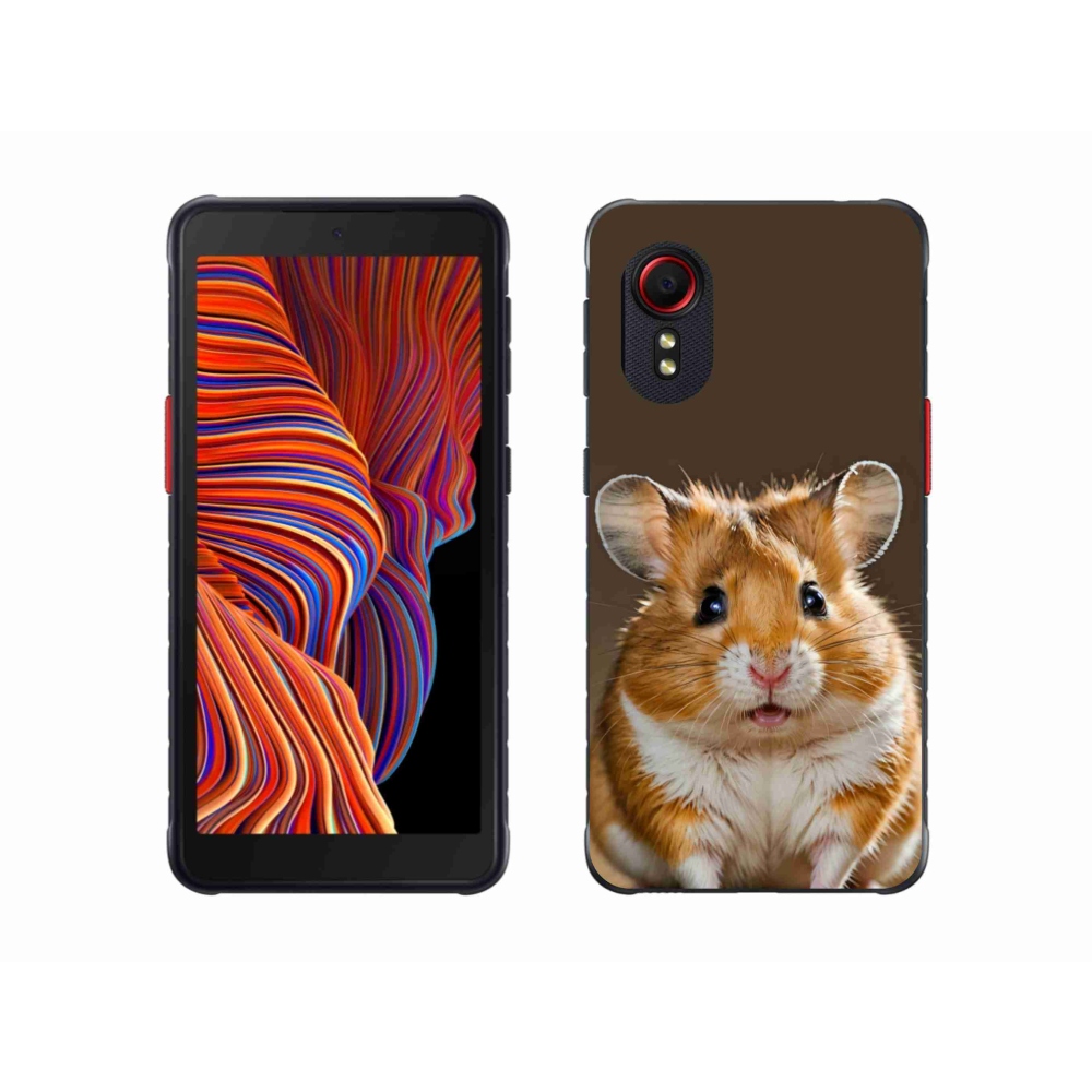 Gelový kryt mmCase na Samsung Galaxy Xcover 5 - křeček