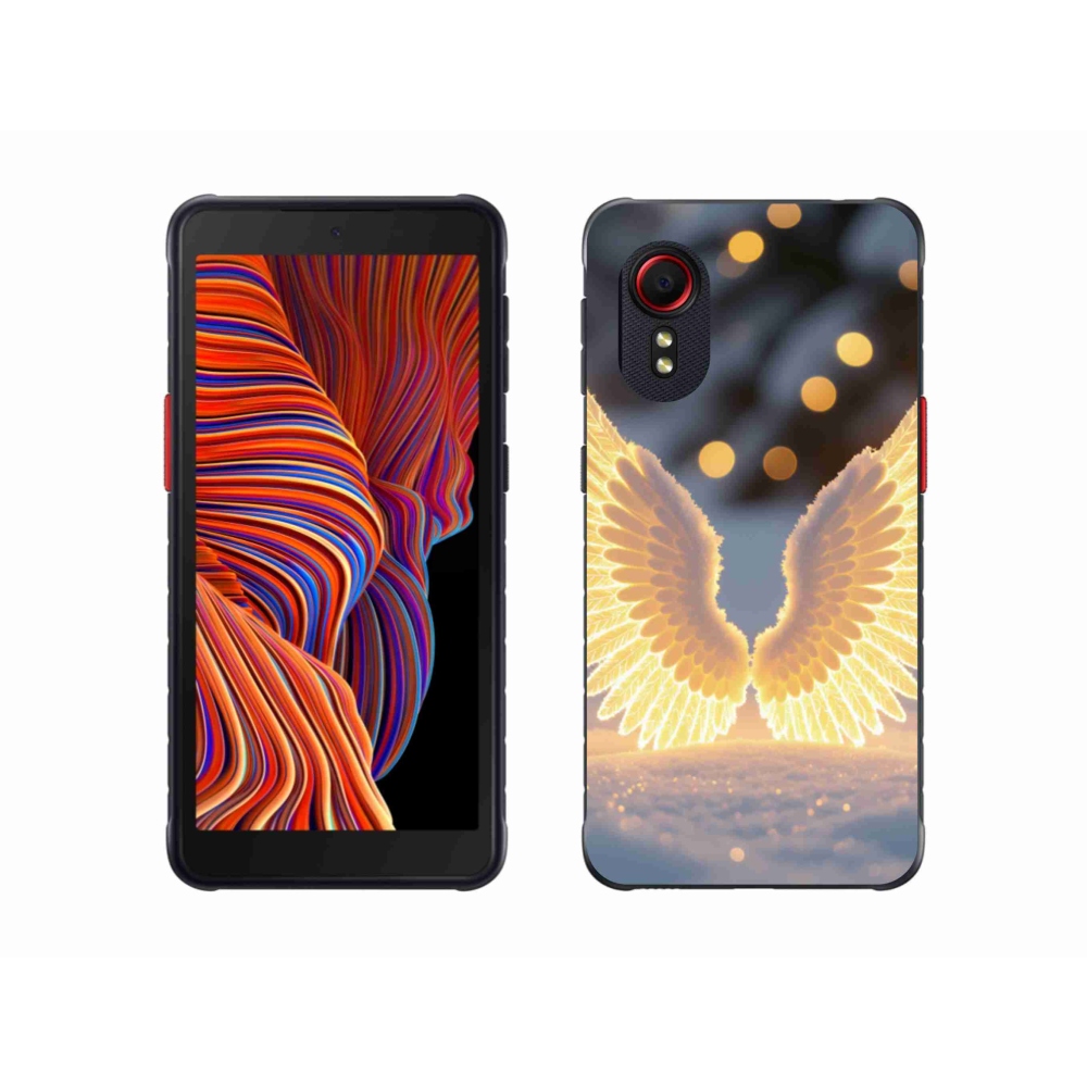 Gelový kryt mmCase na Samsung Galaxy Xcover 5 - křídla