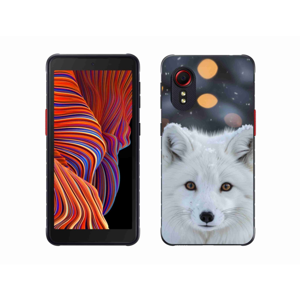 Gelový kryt mmCase na Samsung Galaxy Xcover 5 - liška polární