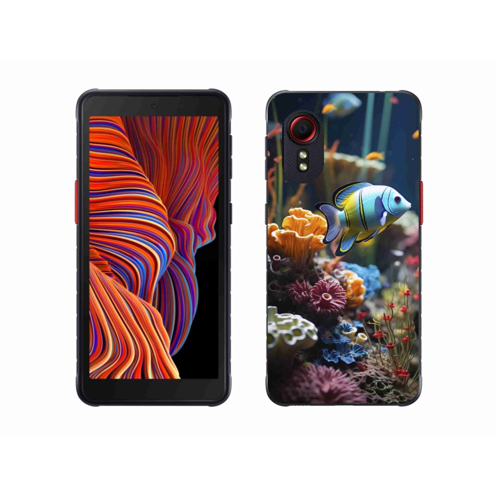 Gelový kryt mmCase na Samsung Galaxy Xcover 5 - mořský svět 5