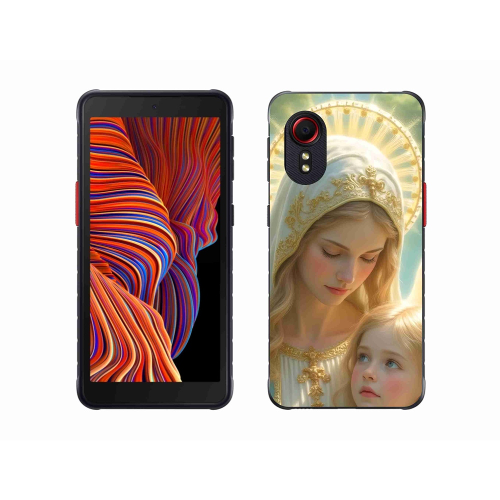 Gelový kryt mmCase na Samsung Galaxy Xcover 5 - náboženský motiv 2