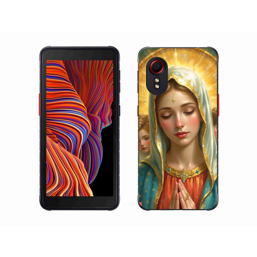 Gelový kryt mmCase na Samsung Galaxy Xcover 5 - náboženský motiv 3