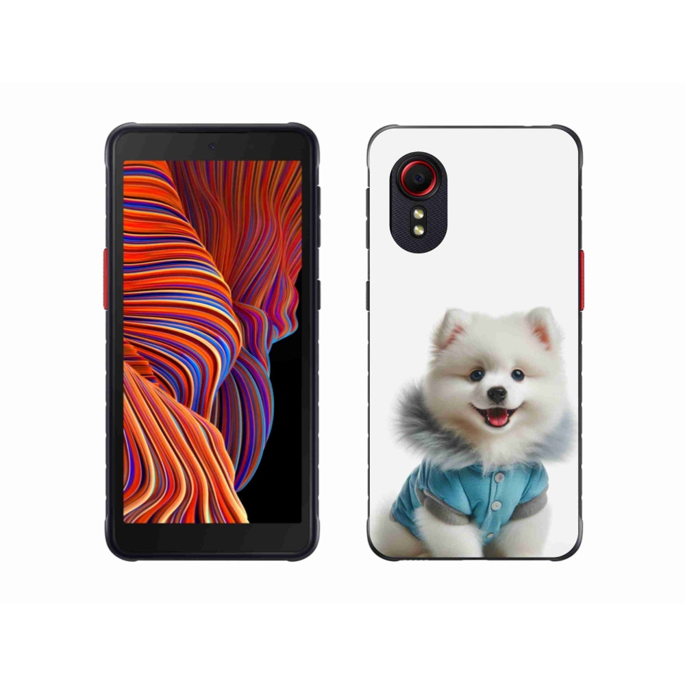 Gelový kryt mmCase na Samsung Galaxy Xcover 5 - pomeranian