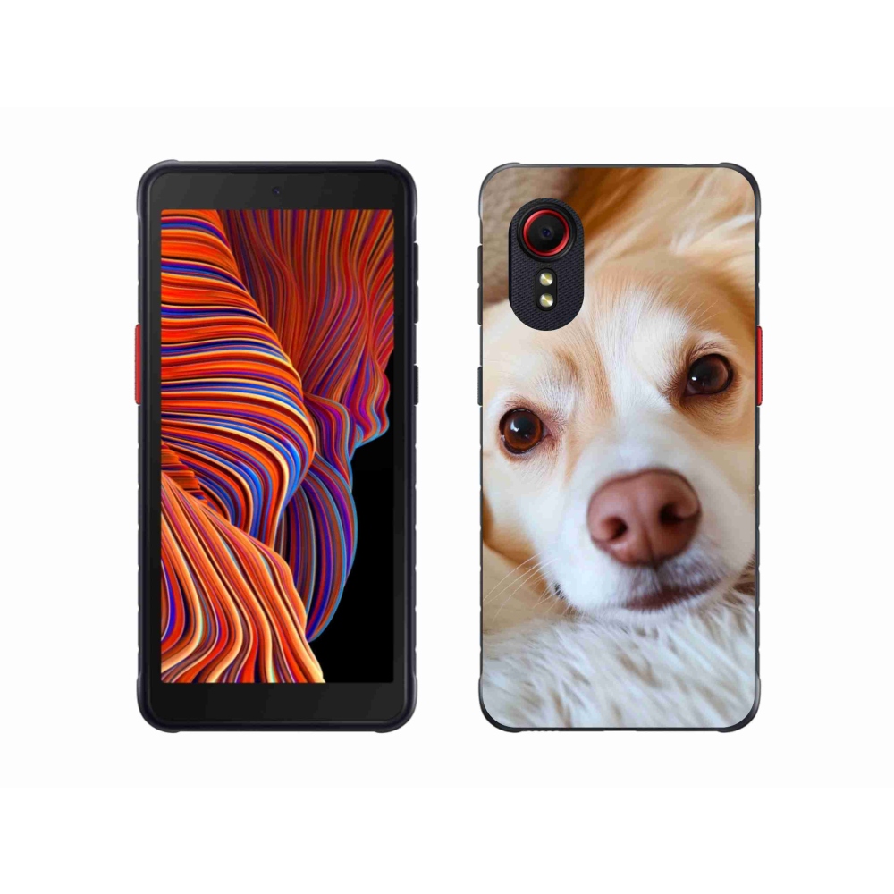 Gelový kryt mmCase na Samsung Galaxy Xcover 5 - Roztomilá čivava