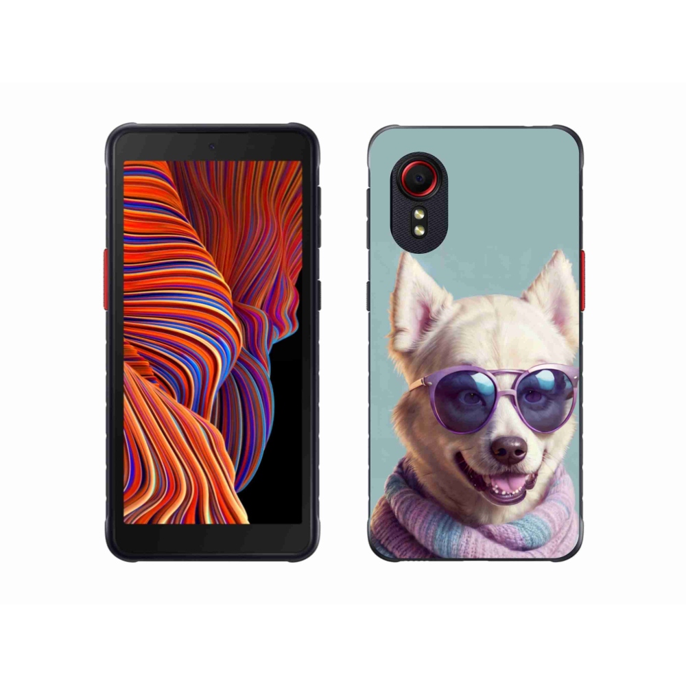 Gelový kryt mmCase na Samsung Galaxy Xcover 5 - stylový německý špic